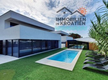 Villa Neubau mit Pool auf der Insel Vir