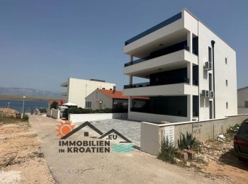 Neu gebaute Wohnungen 70 Meter vom Meer entfernt